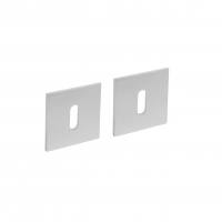Intersteel Magnetrosette quadratisch mit Schlüsselloch gebürsteter Edelstahl (0035.342416)